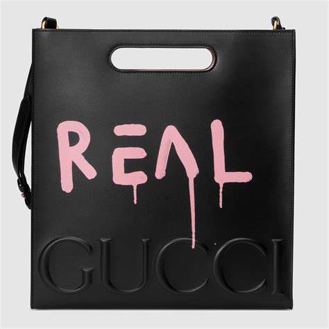 black gucci ghost tote|genuine gucci bag purse tote.